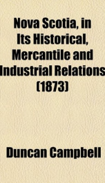 nova scotia in its historical mercantile and industrial relations_cover