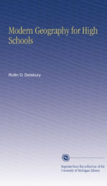 modern geography for high schools_cover