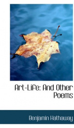 art life and other poems_cover