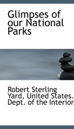 glimpses of our national parks_cover