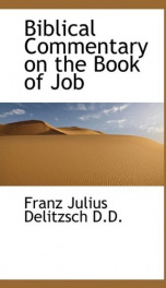 biblical commentary on the book of job_cover