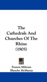 the cathedrals and churches of the rhine_cover
