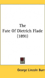 the fate of dietrich flade_cover