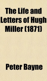 the life and letters of hugh miller_cover