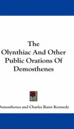 the olynthiac and other public orations of demosthenes_cover