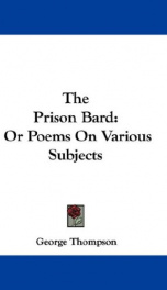 the prison bard or poems on various subjects_cover