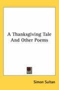 a thanksgiving tale and other poems_cover