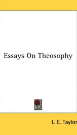 essays on theosophy_cover