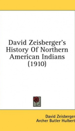 david zeisbergers history of northern american indians_cover