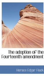 the adoption of the fourteenth amendment_cover