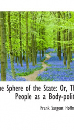 the sphere of the state or the people as a body politic_cover