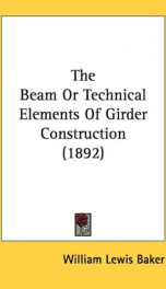 the beam or technical elements of girder construction_cover