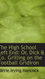 The High School Left End_cover