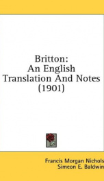 britton an english translation and notes_cover