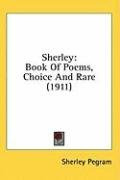 sherley book of poems choice and rare_cover