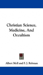 christian science medicine and occultism_cover
