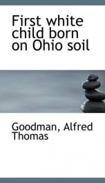 first white child born on ohio soil_cover