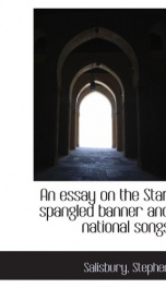 an essay on the star spangled banner and national songs_cover
