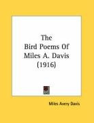 the bird poems of miles a davis_cover