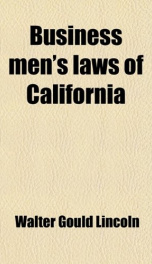 business mens laws of california_cover