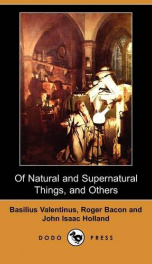 Of Natural and Supernatural Things_cover