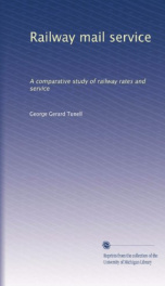 railway mail service a comparative study of railway rates and service_cover