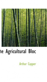 the agricultural bloc_cover