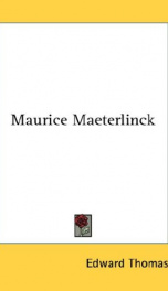 maurice maeterlinck_cover