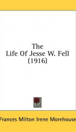 the life of jesse w fell_cover
