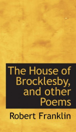 the house of brocklesby and other poems_cover