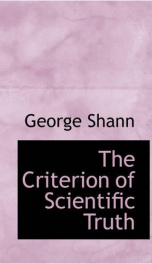 the criterion of scientific truth_cover