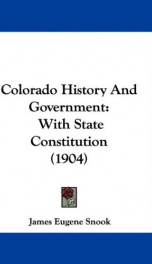 colorado history and government with state constitution_cover