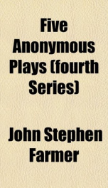 five anonymous plays fourth series_cover