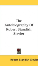 the autobiography of robert standish sievier_cover
