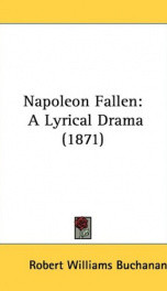 napoleon fallen a lyrical drama_cover