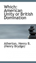 which american unity or british domination_cover