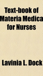 text book of materia medica for nurses_cover