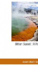 Bitter-Sweet_cover