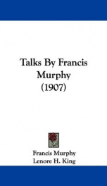 talks by francis murphy_cover