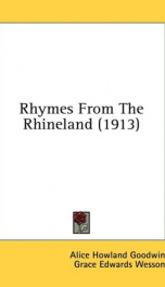 rhymes from the rhineland_cover