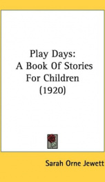 play days a book of stories for children_cover