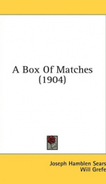 a box of matches_cover