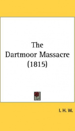 the dartmoor massacre_cover