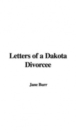Letters of a Dakota Divorcee_cover