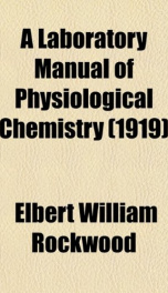 a laboratory manual of physiological chemistry_cover