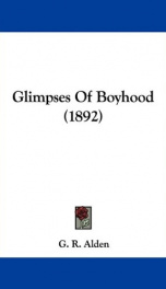 glimpses of boyhood_cover
