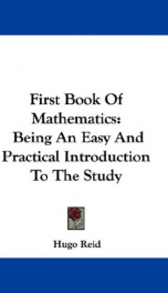 first book of mathematics being an easy and practical introduction to the study_cover