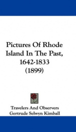 pictures of rhode island in the past 1642 1833_cover