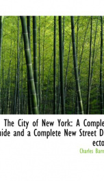 the city of new york_cover
