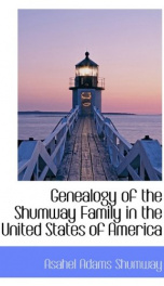 genealogy of the shumway family in the united states of america_cover